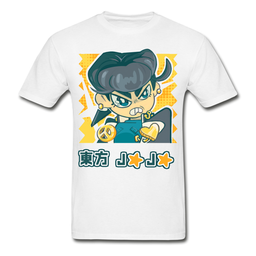 T-Shirt- Crazy Josuke - white